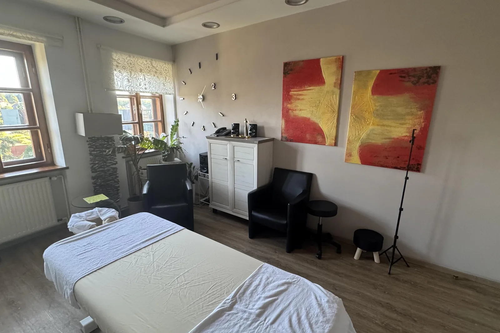Masáže ZAZI – interiér salonu