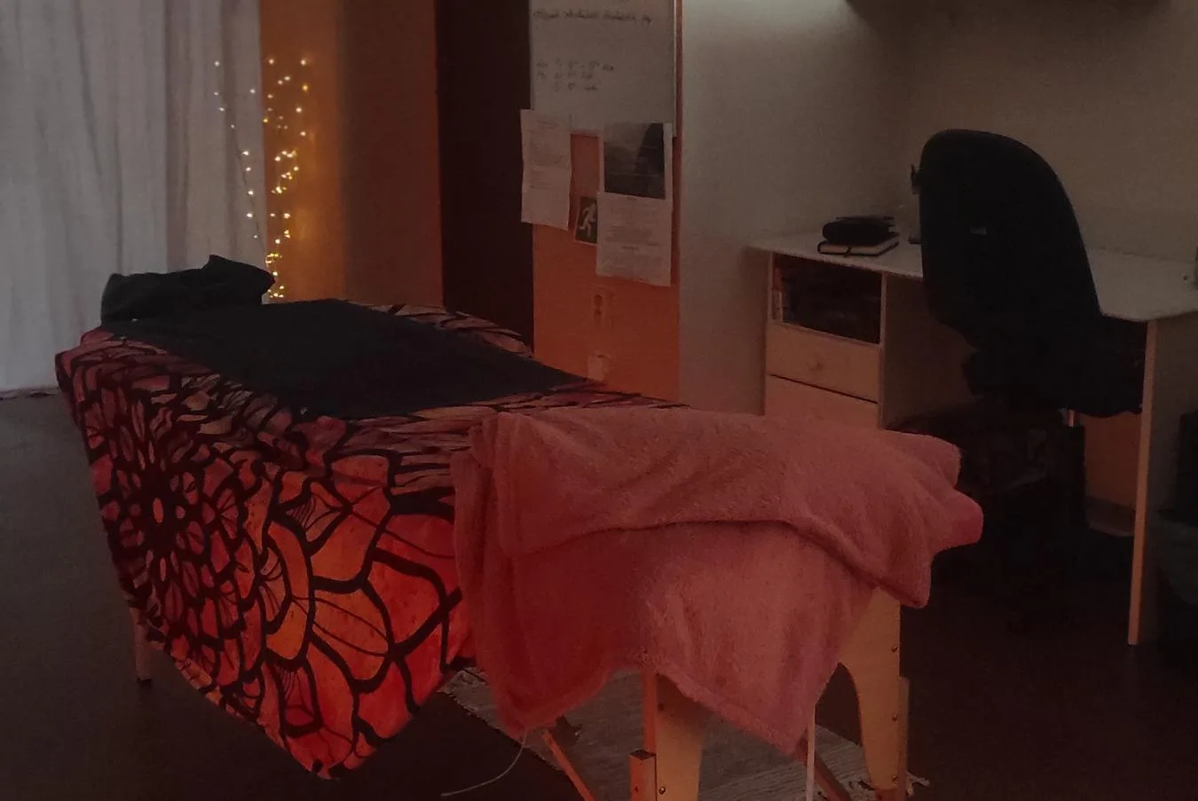 Spiritual trip studio-joga a masáže- Kateřina Tripalová – interiér salonu