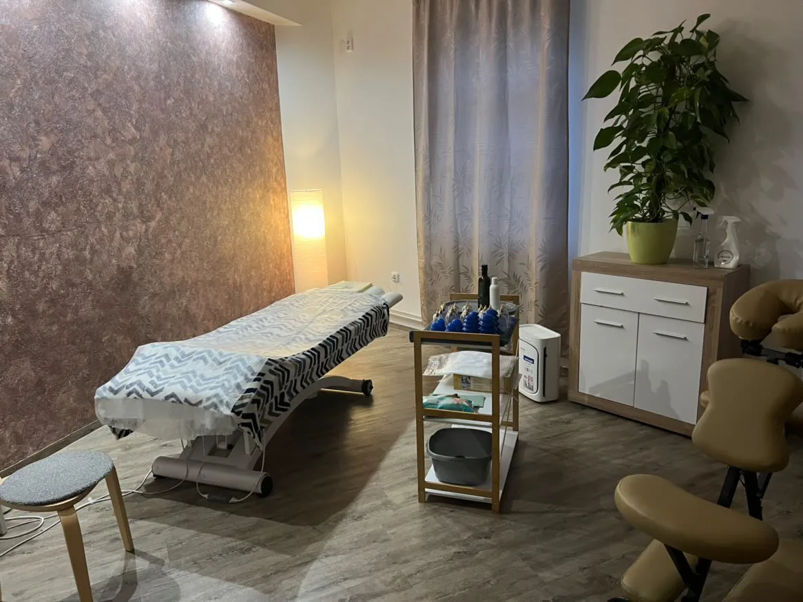 "U maséra" - masáže Prostějov, René Podhrázský – interiér salonu