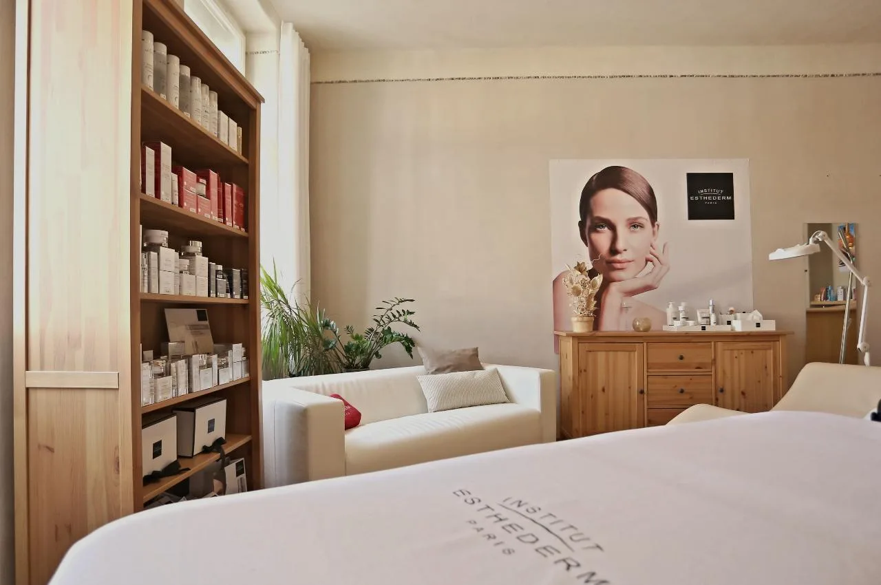 Kosmetický salon Institut Esthederm Poděbrady – interiér salonu
