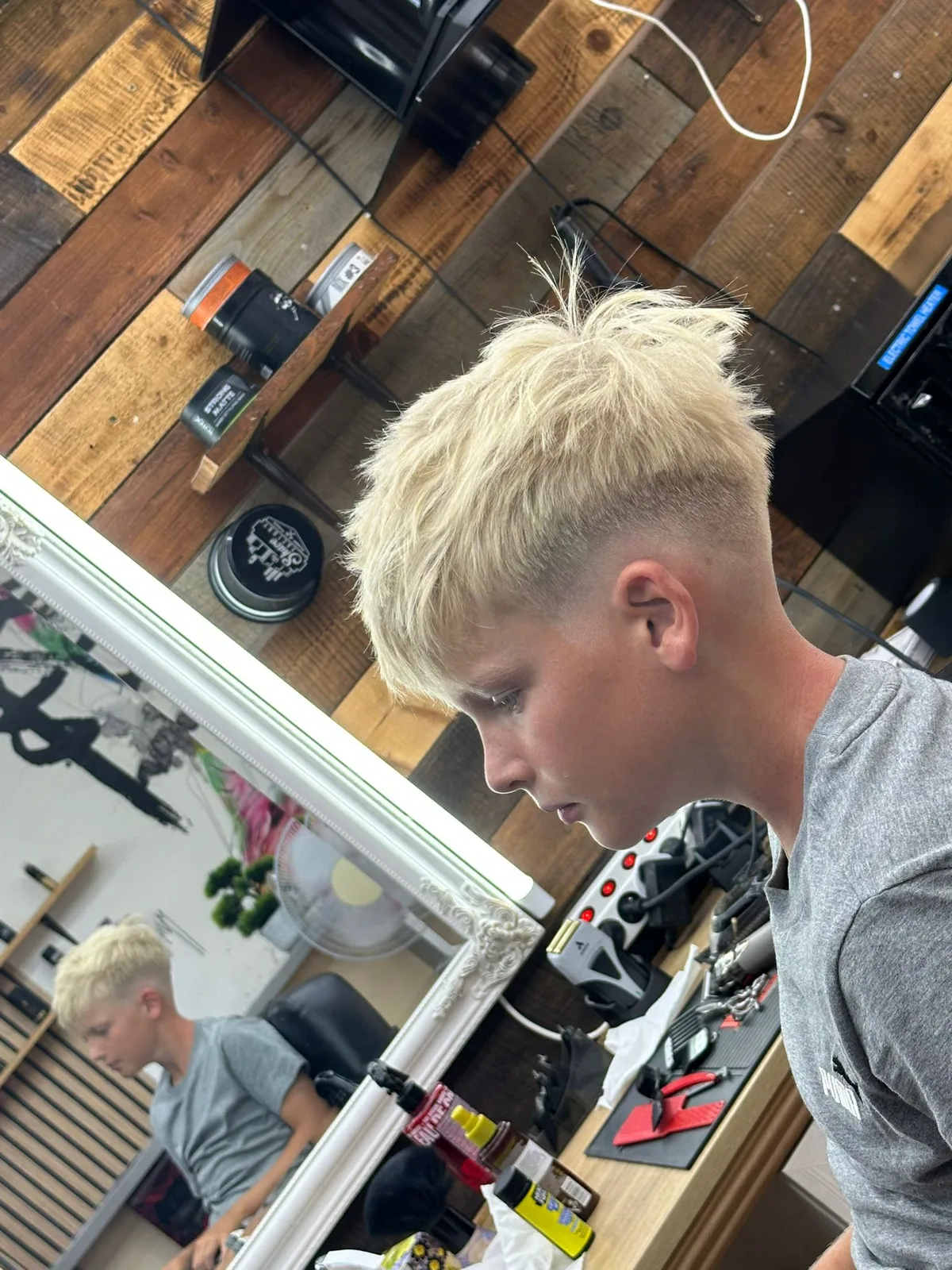 Střih – ukázka práce, Edmartink Barber shop Trnovany