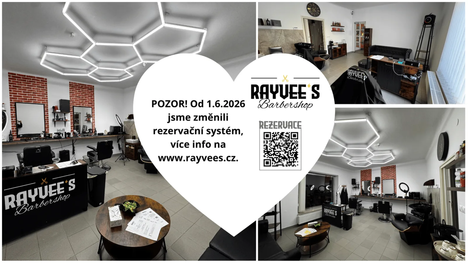 Rayvee's Barbershop – fotografie salonu