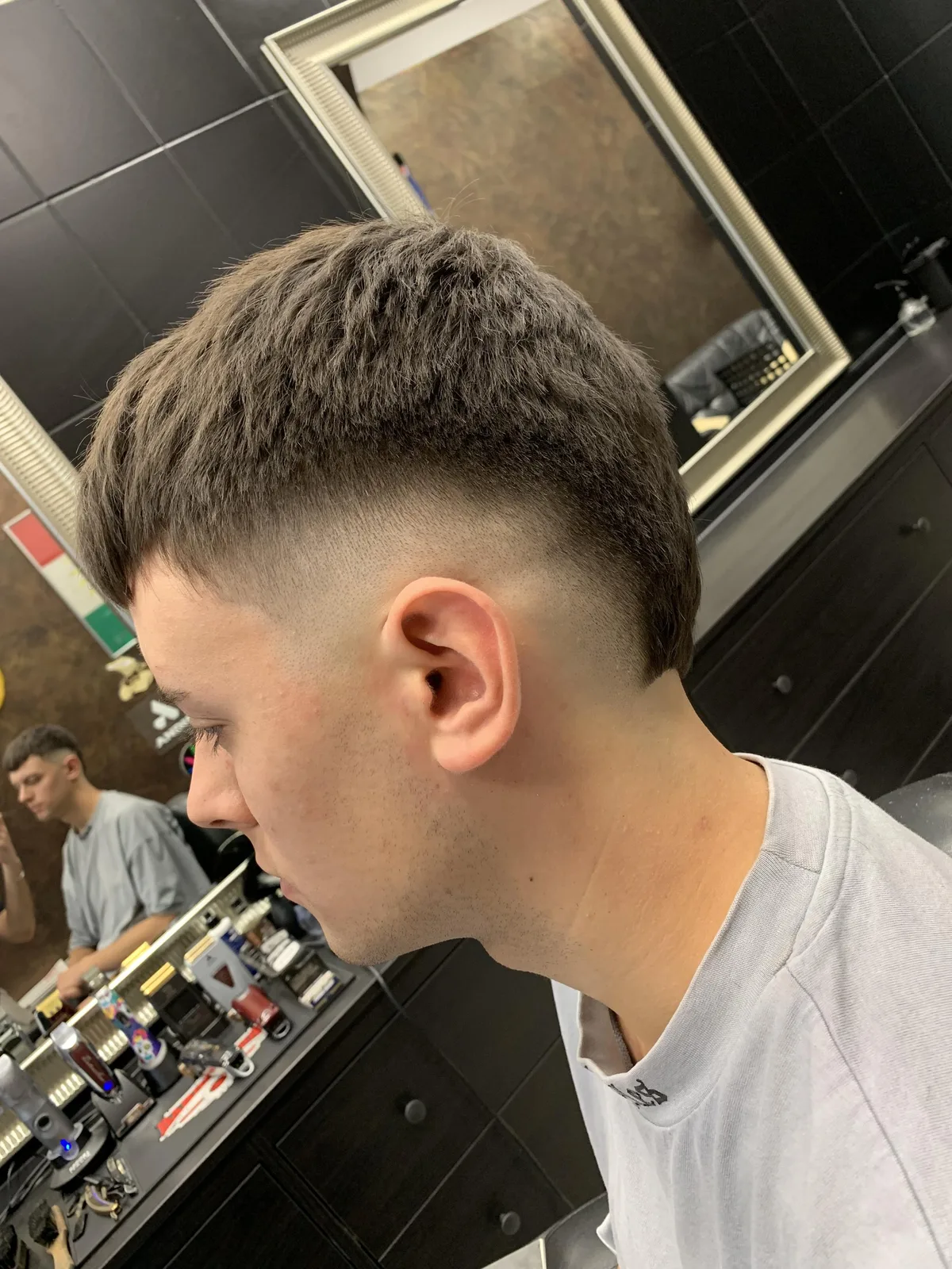 Cut jedním nástavcem – ukázka práce, Mamo Barber Shop