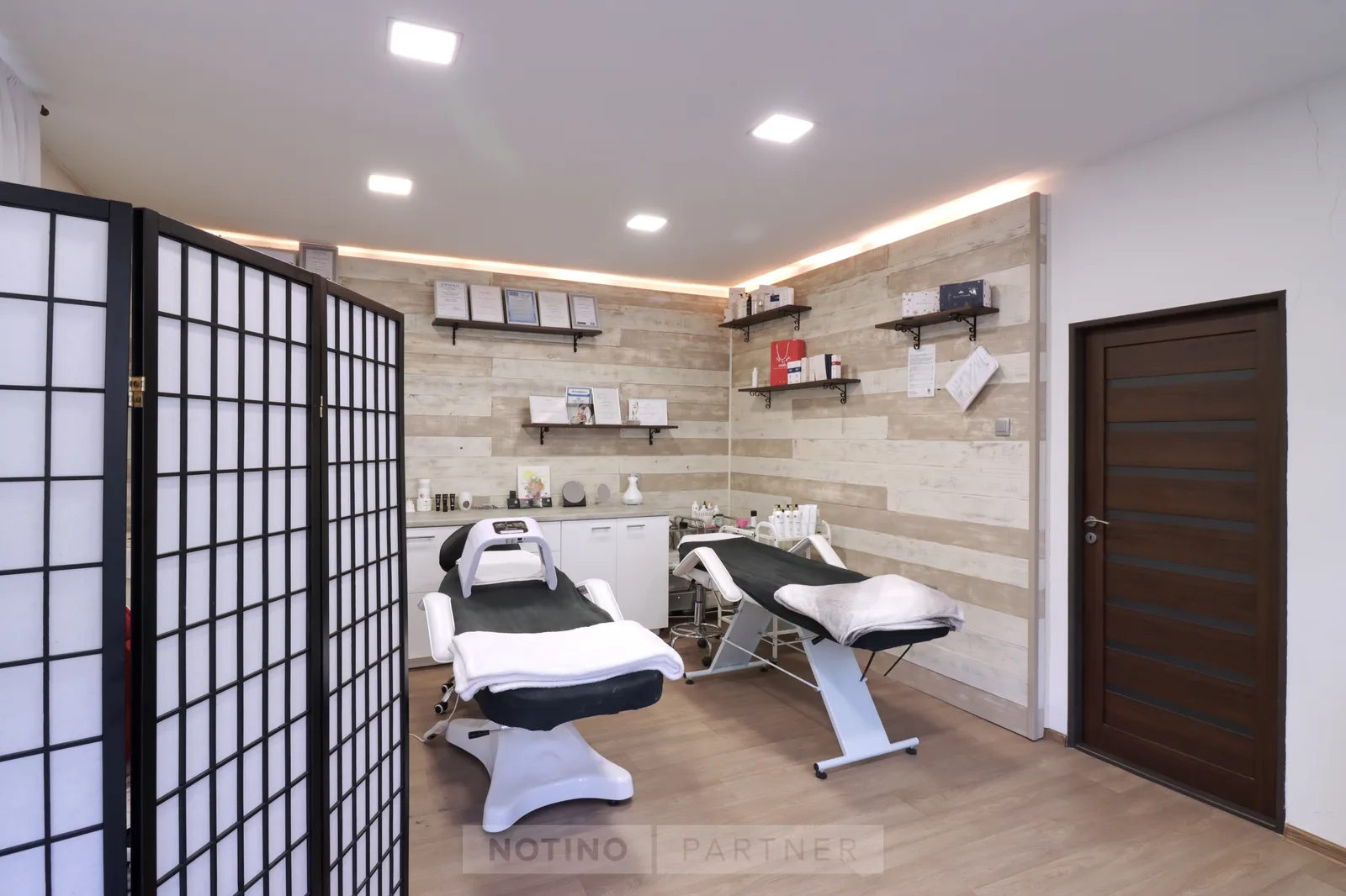 Kosmetika a permanentní make-up Karolína Engeová – interiér salonu
