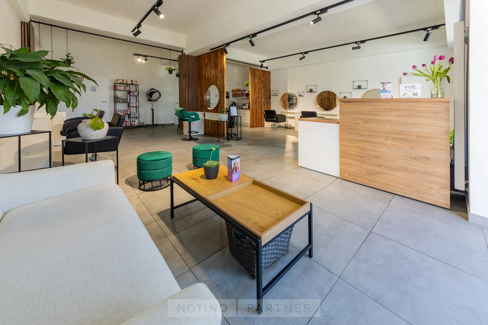 Salon Yve – interiér salonu