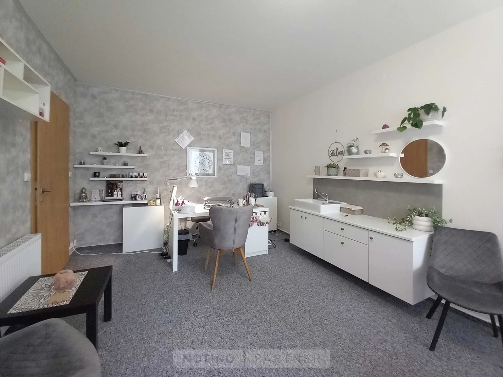Království půvabu Kateřina Stránělová – interiér salonu