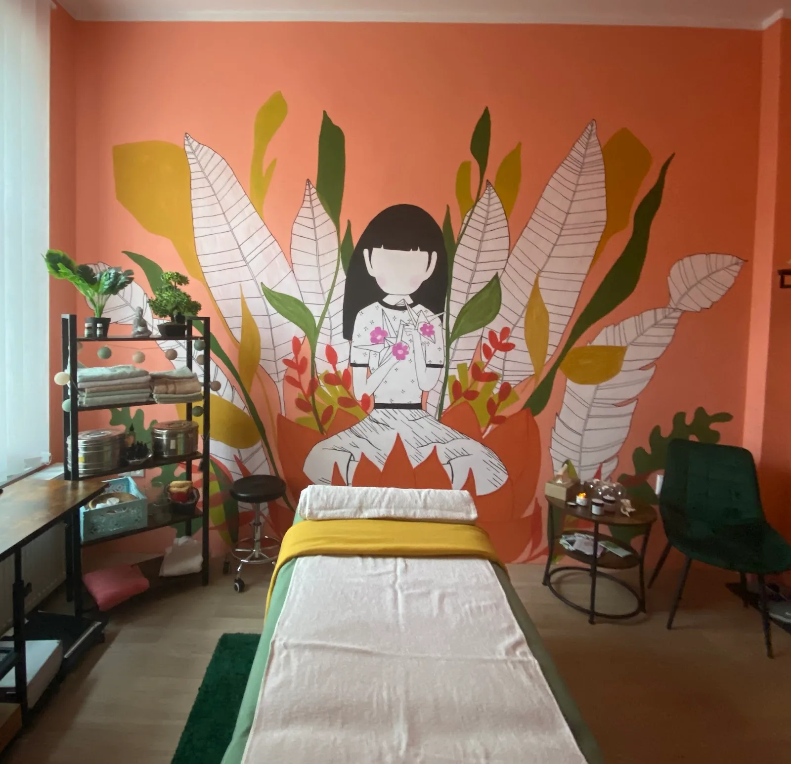Relaxační masáže Petra – interiér salonu