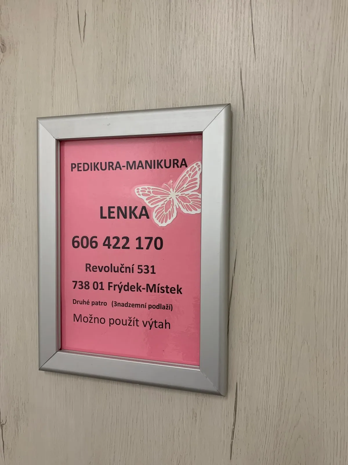 Pedikura-Manikura Lenka – fotografie salonu