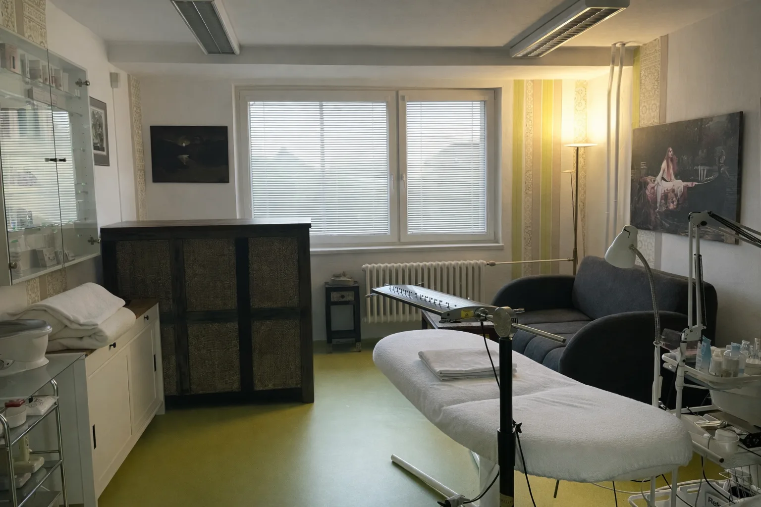 Kosmetika Kloučková – interiér salonu
