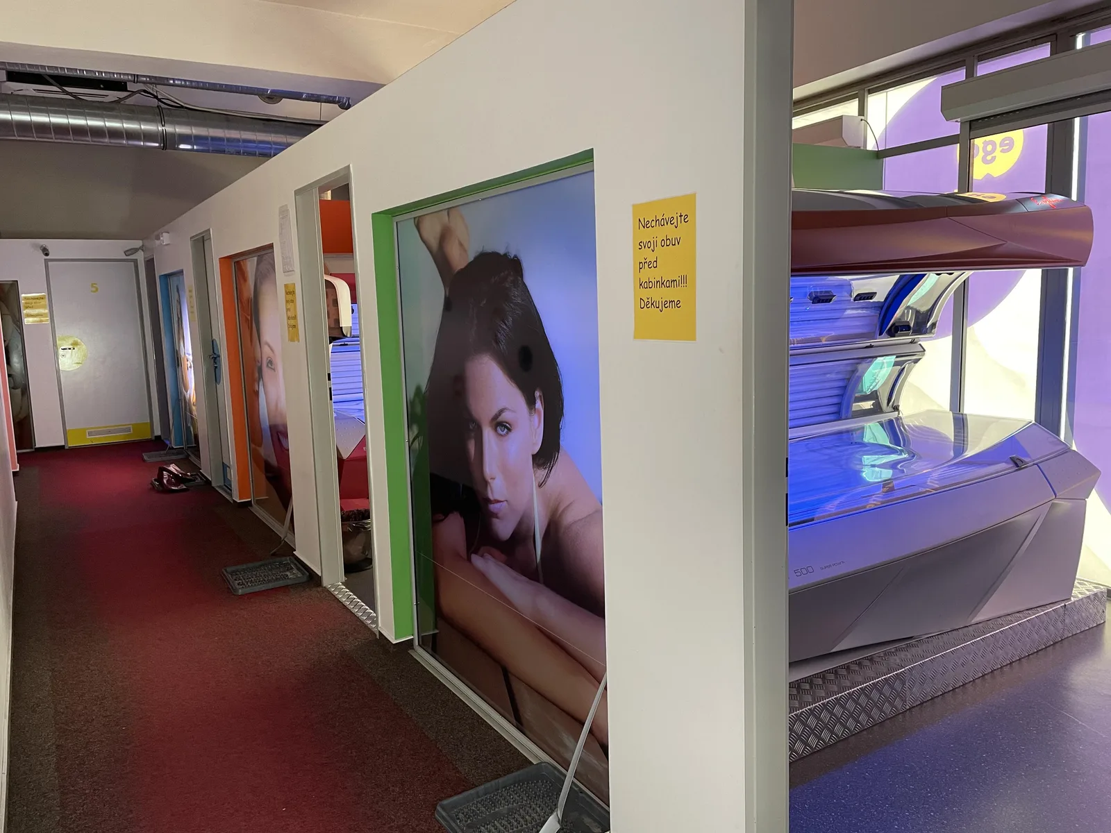 Thajské masáže a solární studio Thai Sun Jihlava – interiér salonu