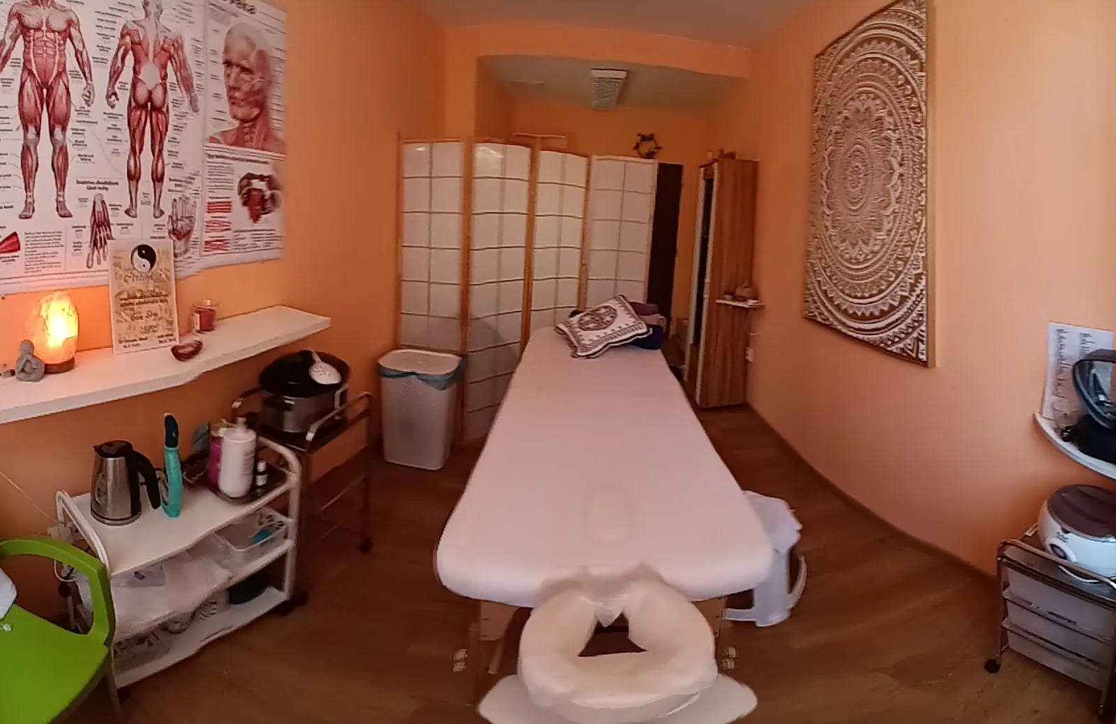 Harmonie masáže – interiér salonu