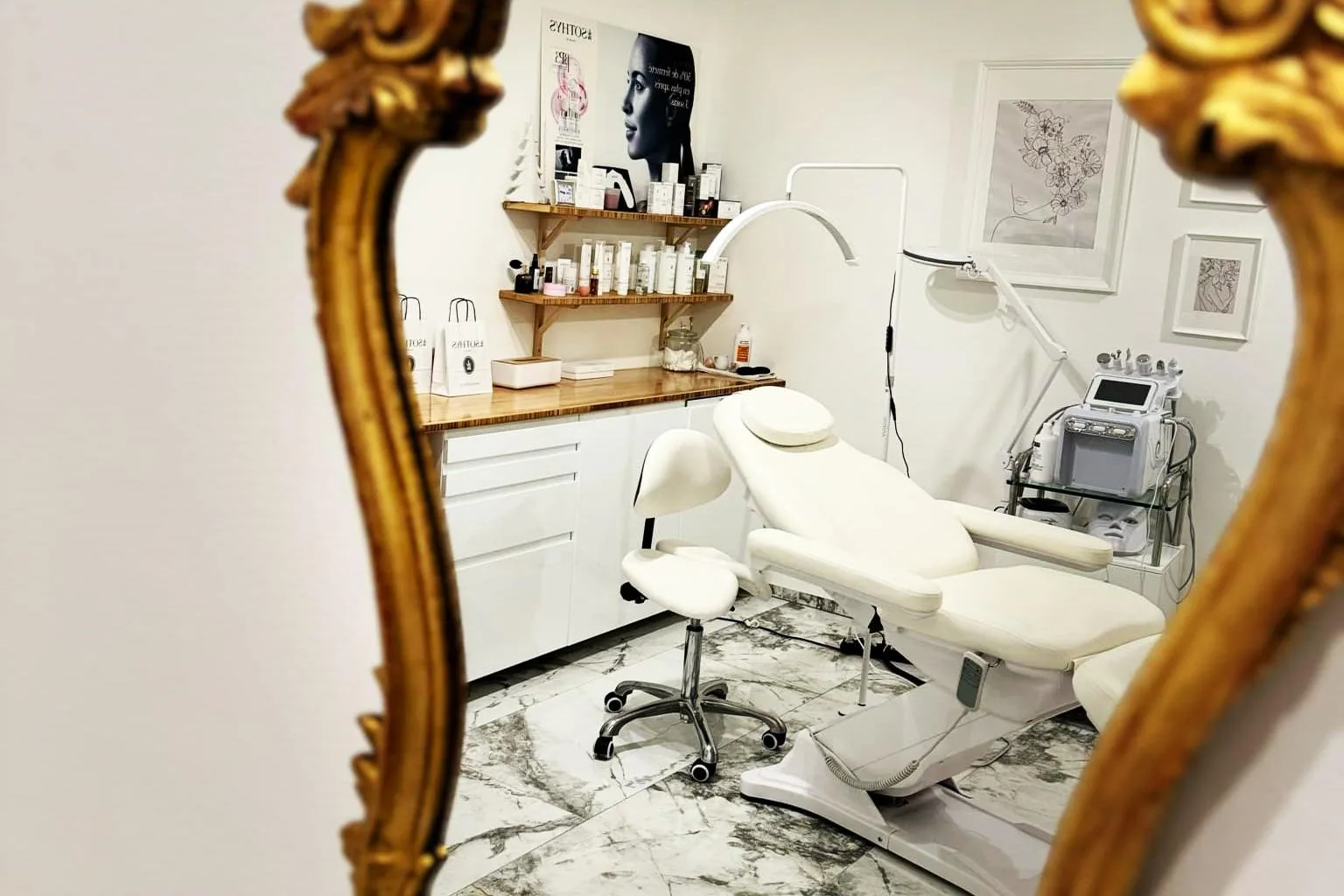 Beauty salon Šárka Šestáková – interiér salonu