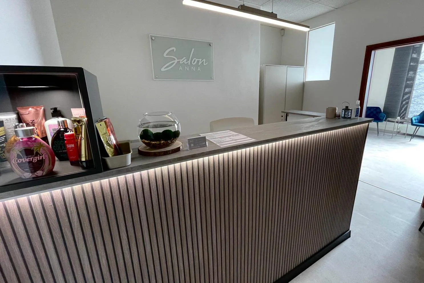 Salon Anna – interiér salonu