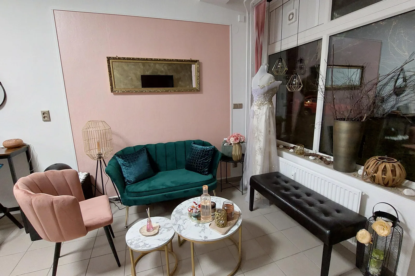 Vizážistka Maderoterapie a Lymfomodeling Veronika Jadrníčková Habáňová – interiér salonu