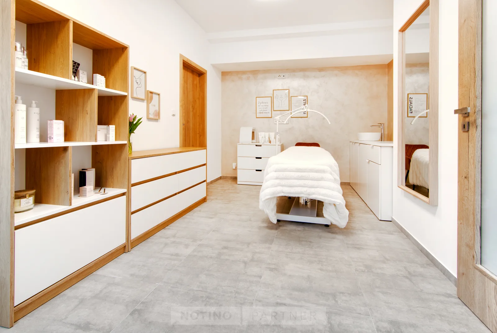 Kosmetické studio Láskou k pleti Michaela Hoško (Stannerová) – interiér salonu