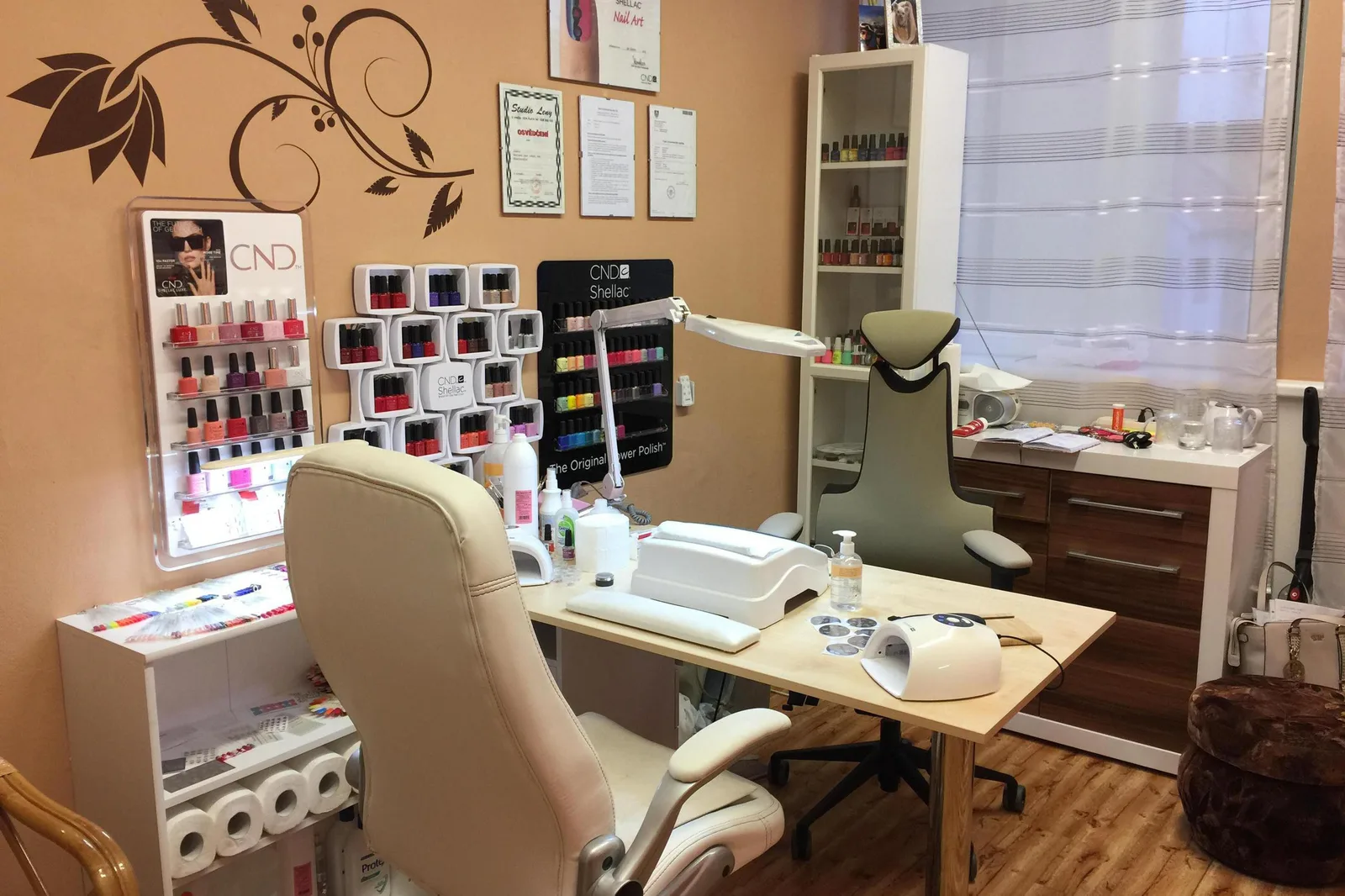 Nail Studio Michelle – interiér salonu