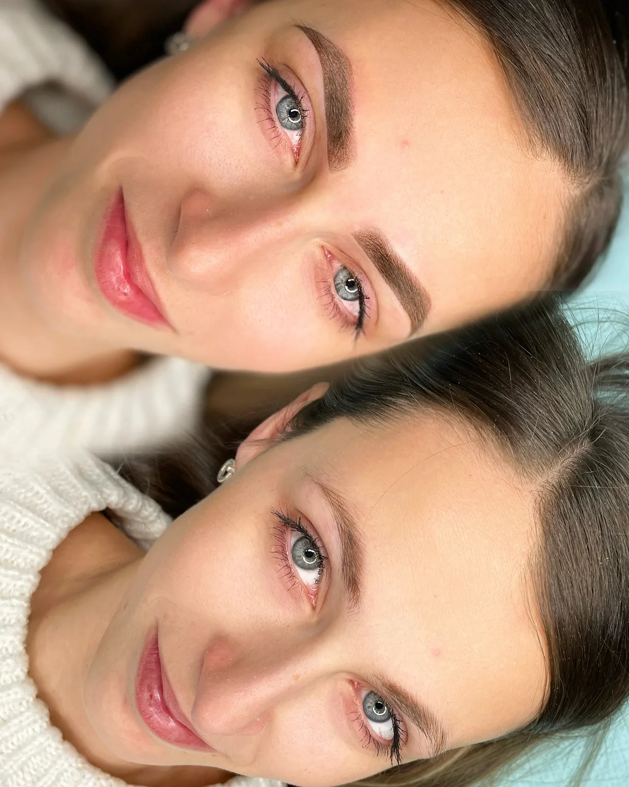 Permanentní makeup - Powder brows – ukázka práce, Zuzi PMU Studio