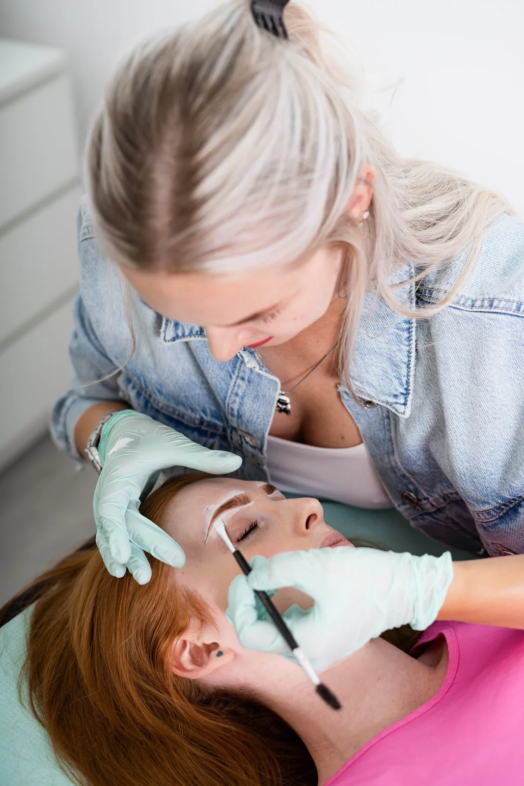 Permanentní makeup - Powder brows – ukázka práce, Zuzi PMU Studio