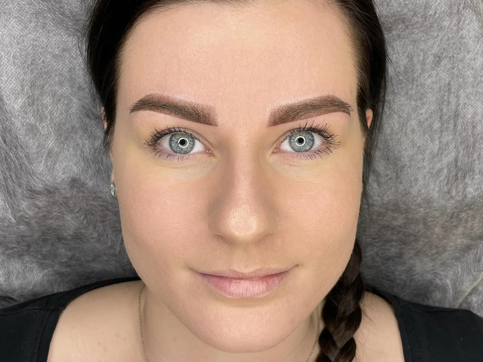 Permanentní makeup - Powder brows – ukázka práce, Zuzi PMU Studio
