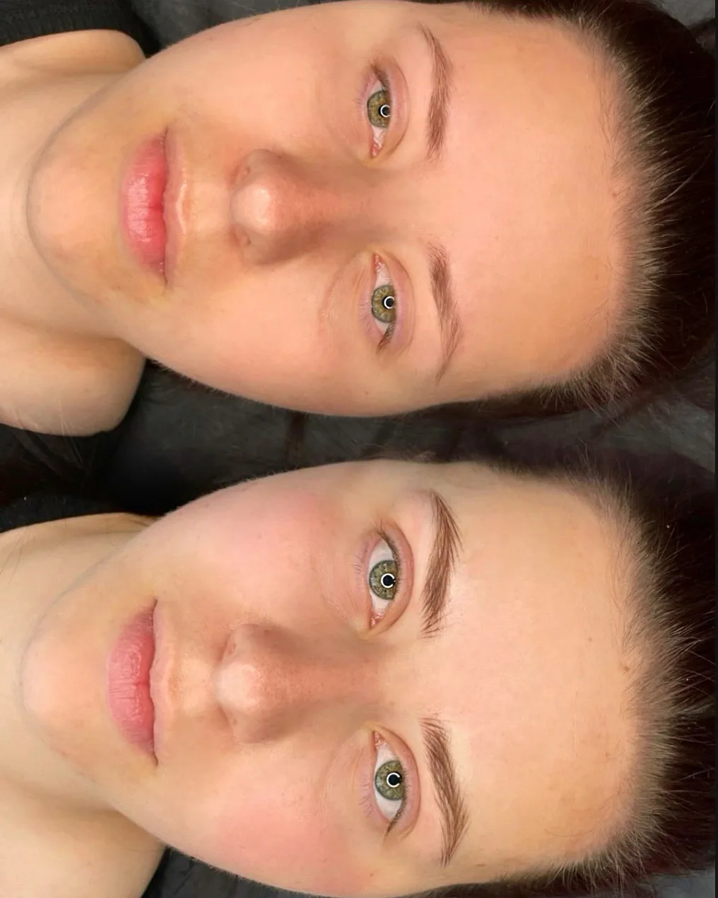 Permanentní makeup - Powder brows – ukázka práce, Zuzi PMU Studio