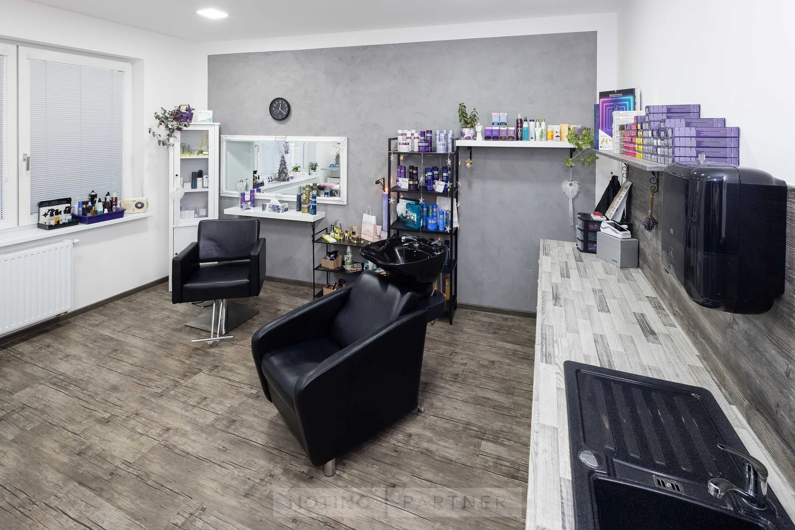 Studio Levander – interiér salonu