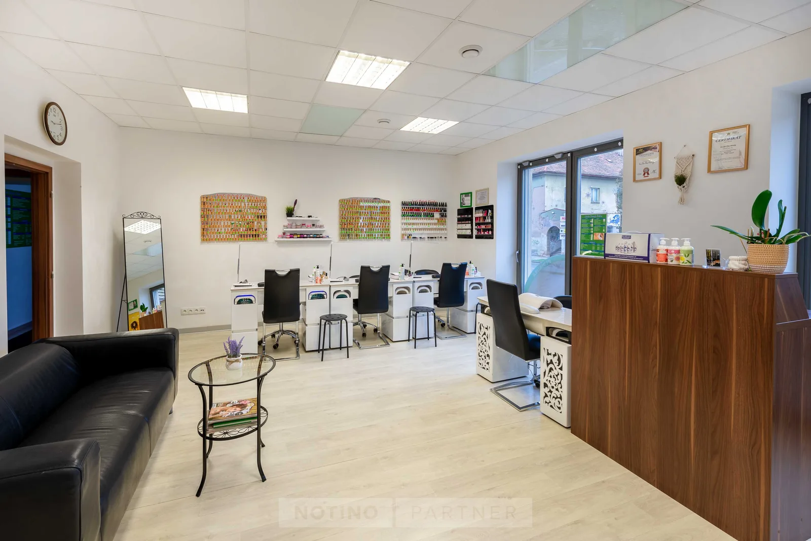 Linda Beauty salon – interiér salonu