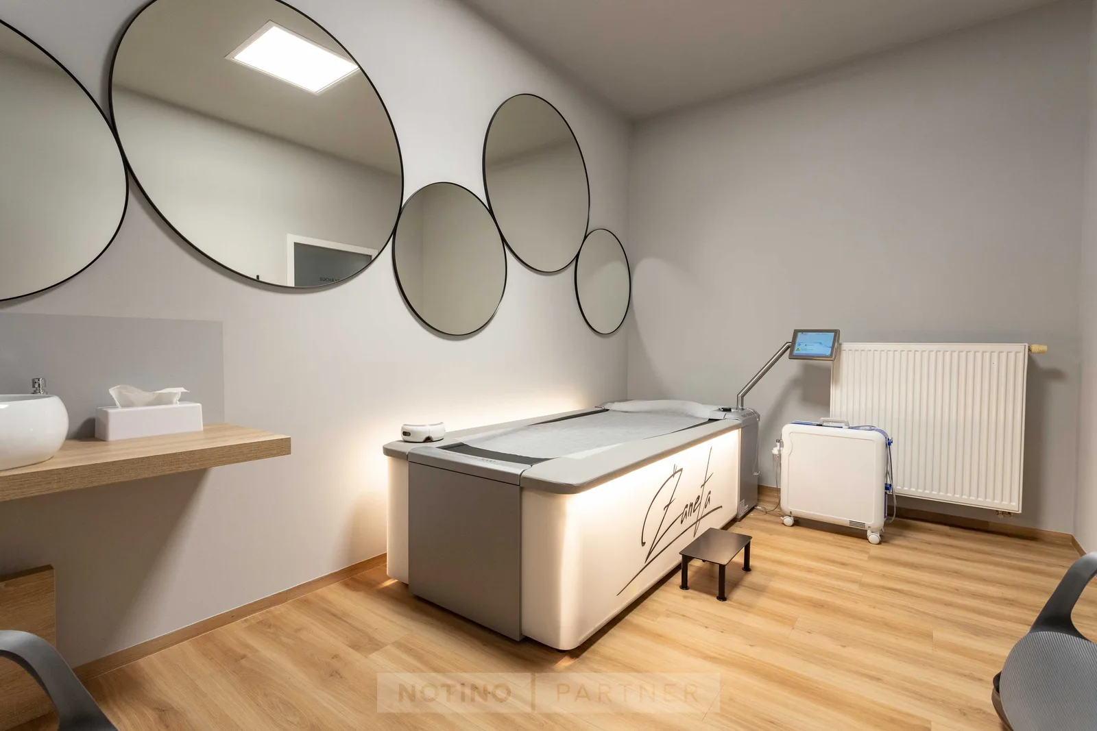 Žaneta kosmetický salon a estetická medicina – interiér salonu
