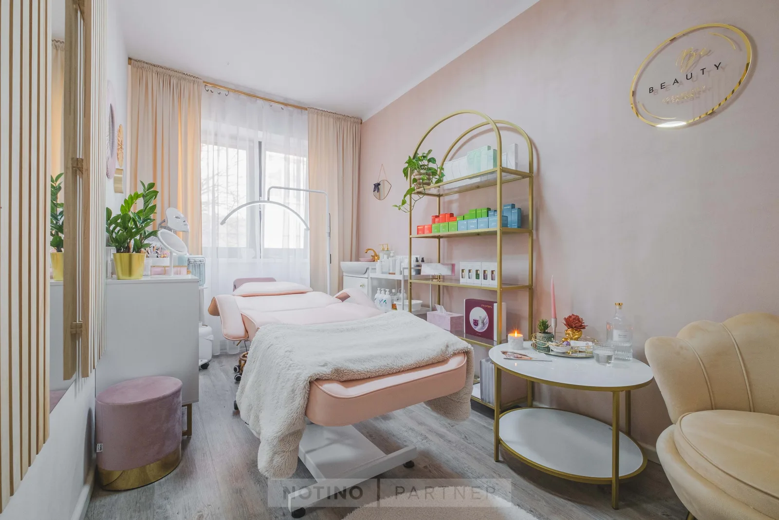 BeBeauty kosmetický salon – interiér salonu
