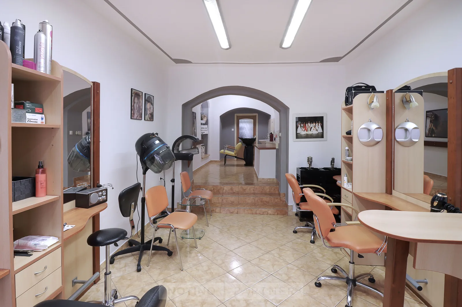 Salon Šarm Šumperk – interiér salonu