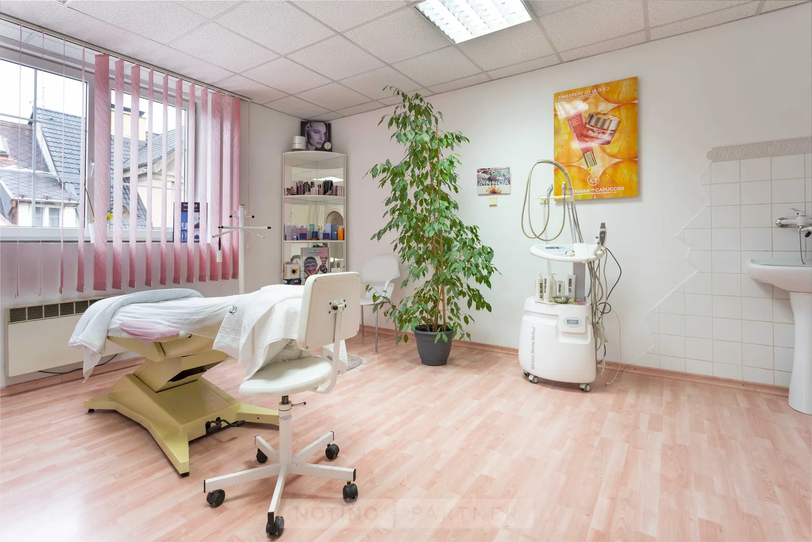Kosmetika a solarium Jitka Matějů – interiér salonu