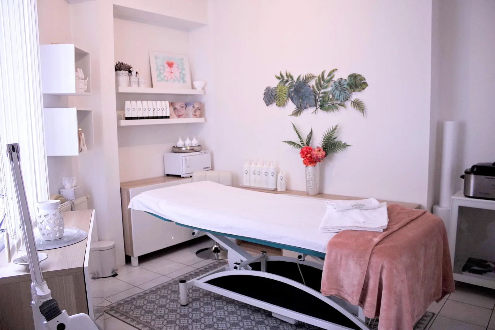 Masážní a kosmetické studio Alice Fišerová – interiér salonu
