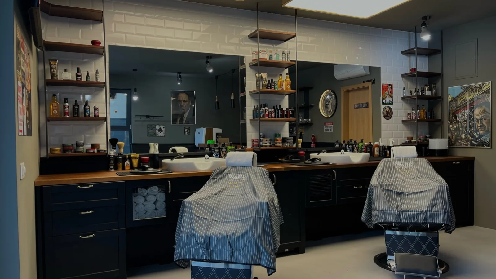 Cosa Vostra Gentlemen's Barber – interiér salonu