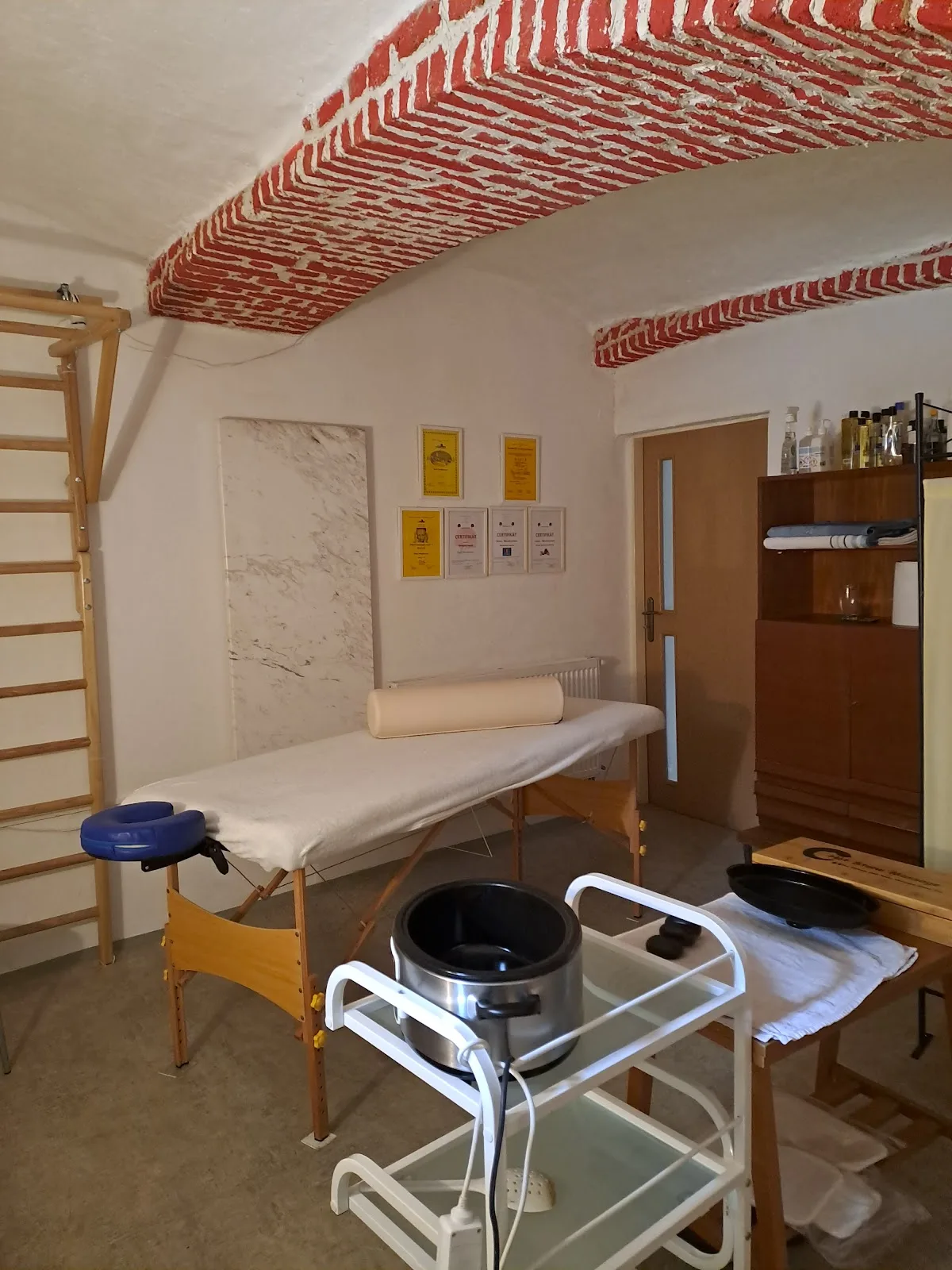 Masáže Pavel Weinfurtner – interiér salonu