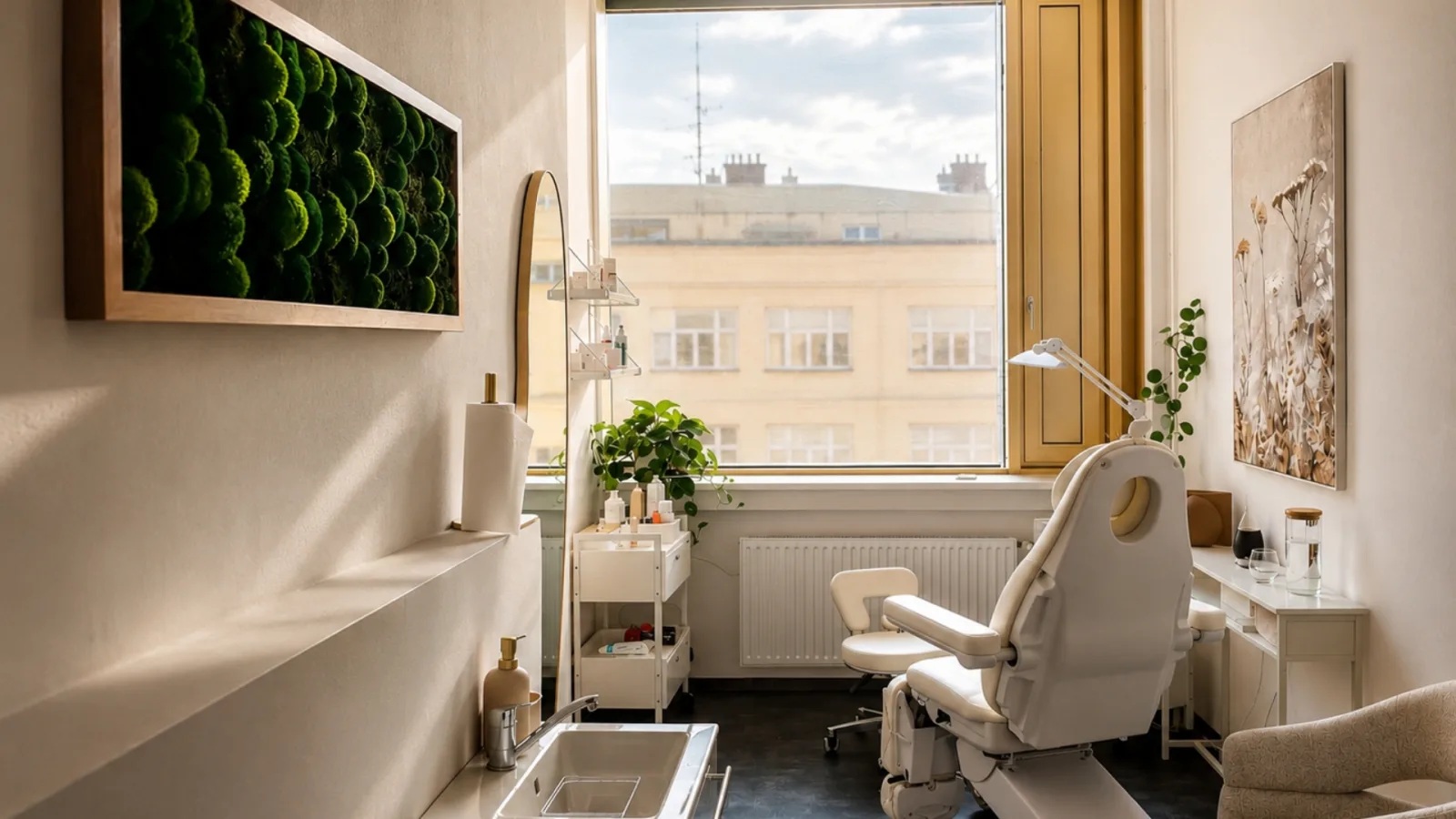 Balance Pedikúra – interiér salonu