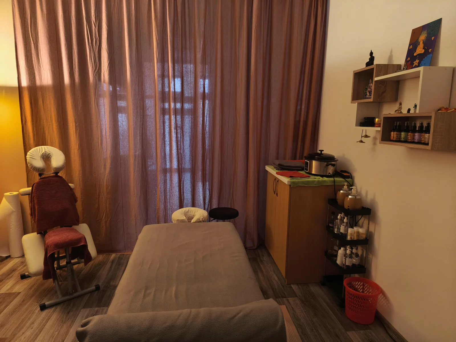 Masážní salón u Čibyho – interiér salonu