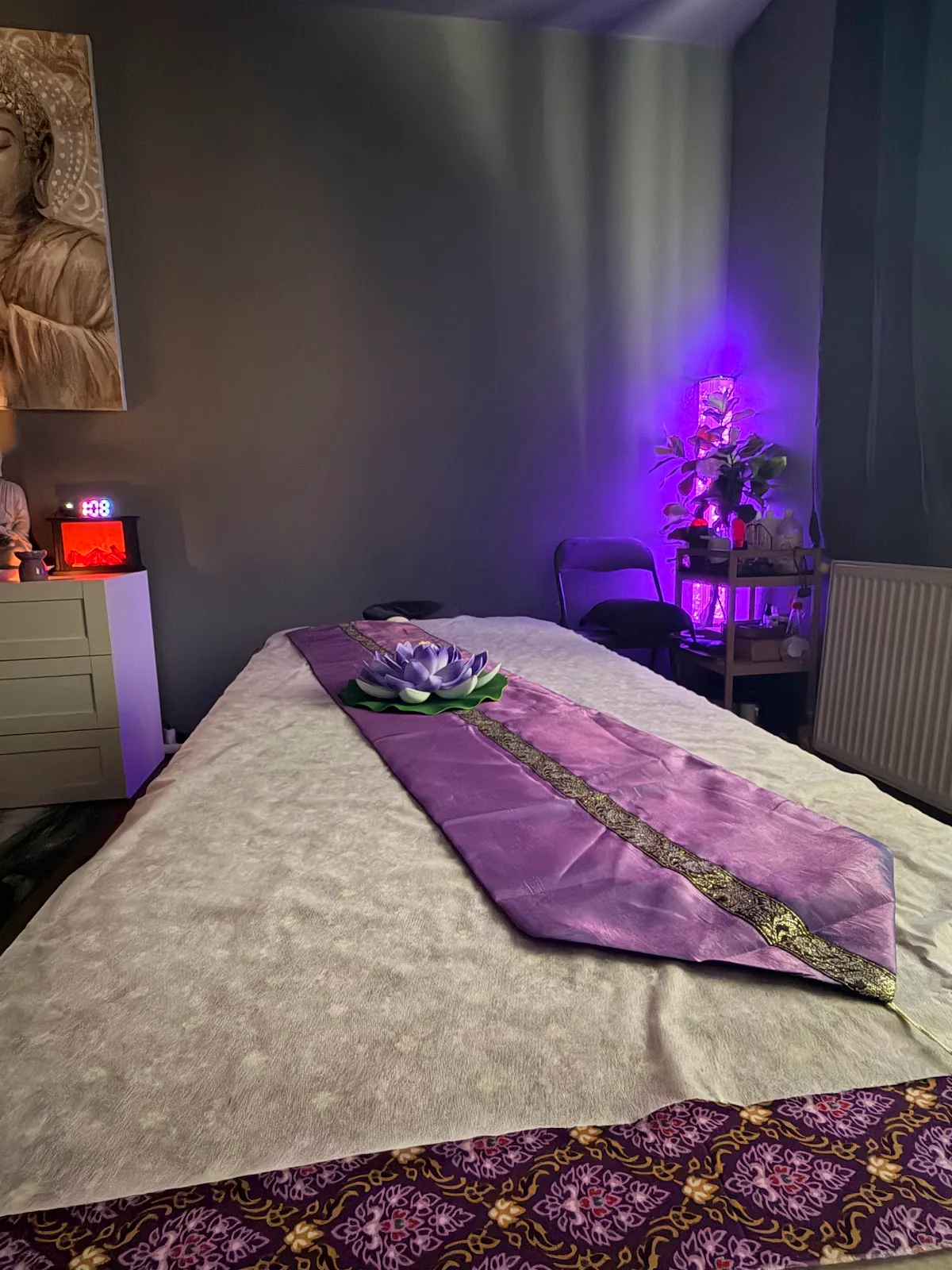 Bílý Lotos Thajské Masáže – interiér salonu