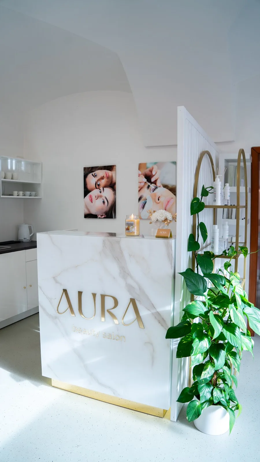 Aura Beauty Salon - kosmetický salon v České Lípě – interiér salonu