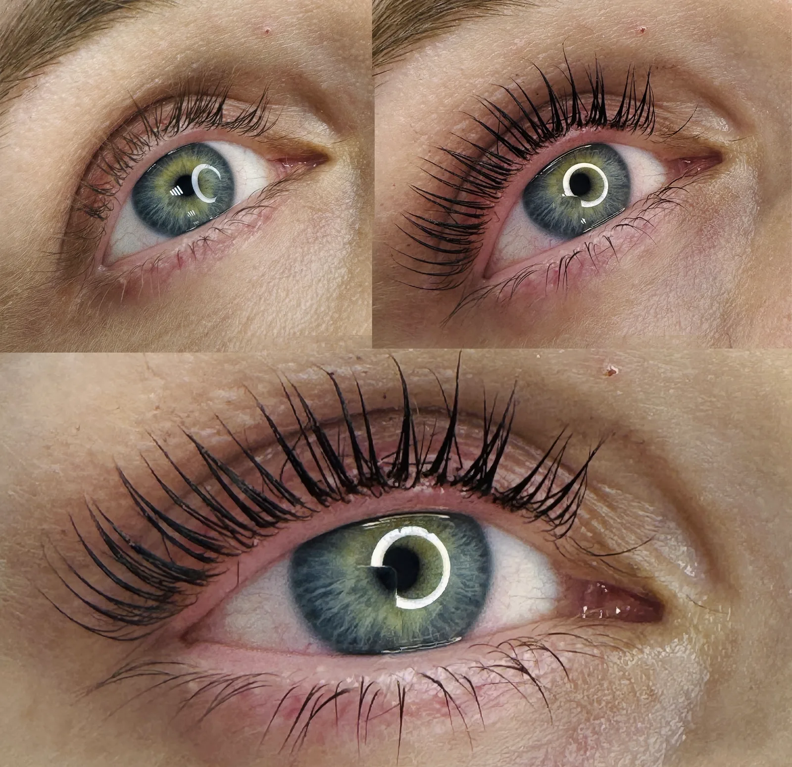 Laminace řas – ukázka práce, Ina’s Beauty