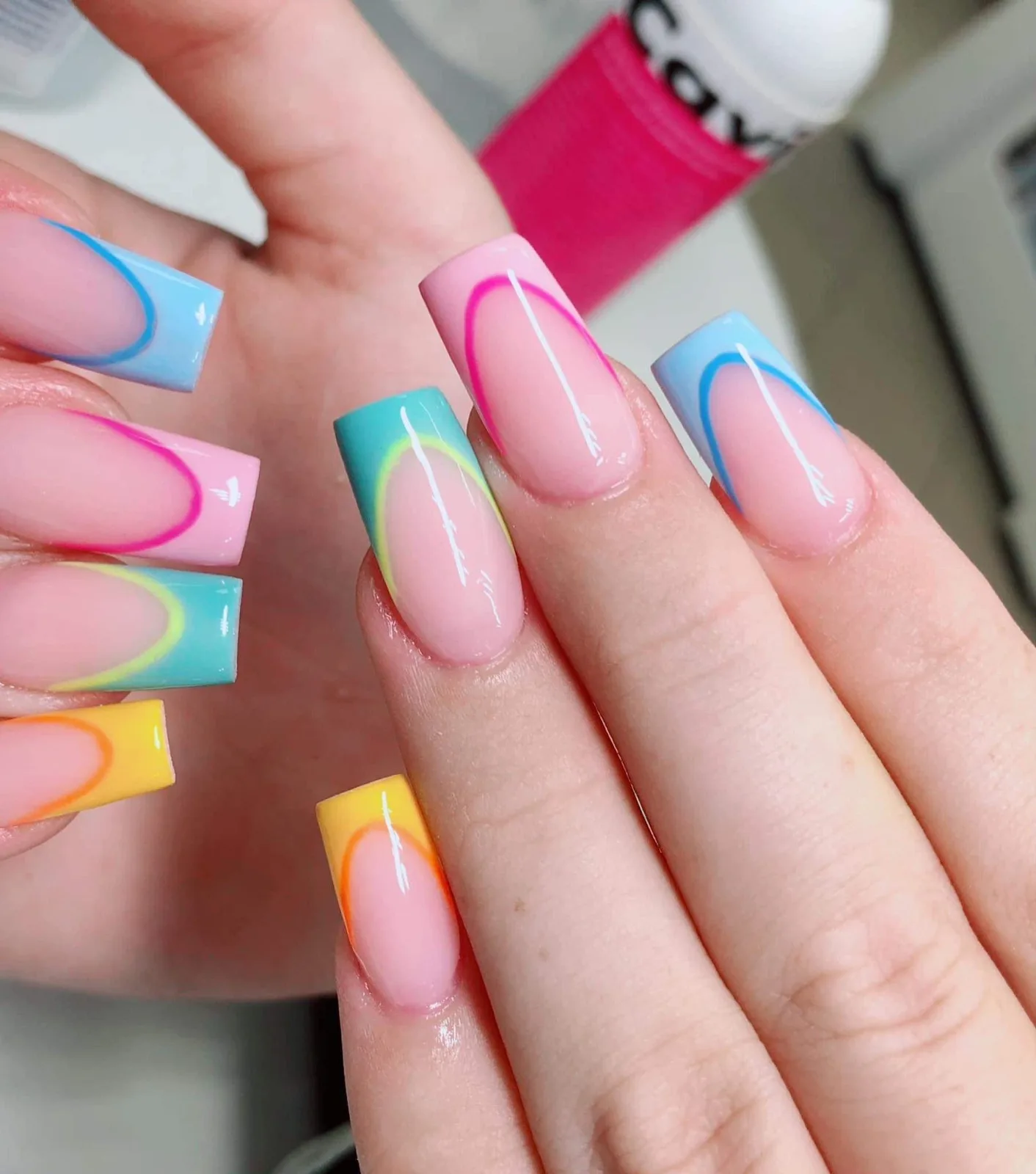 Nové nehty gelové – ukázka práce, TiTa Beauty salon