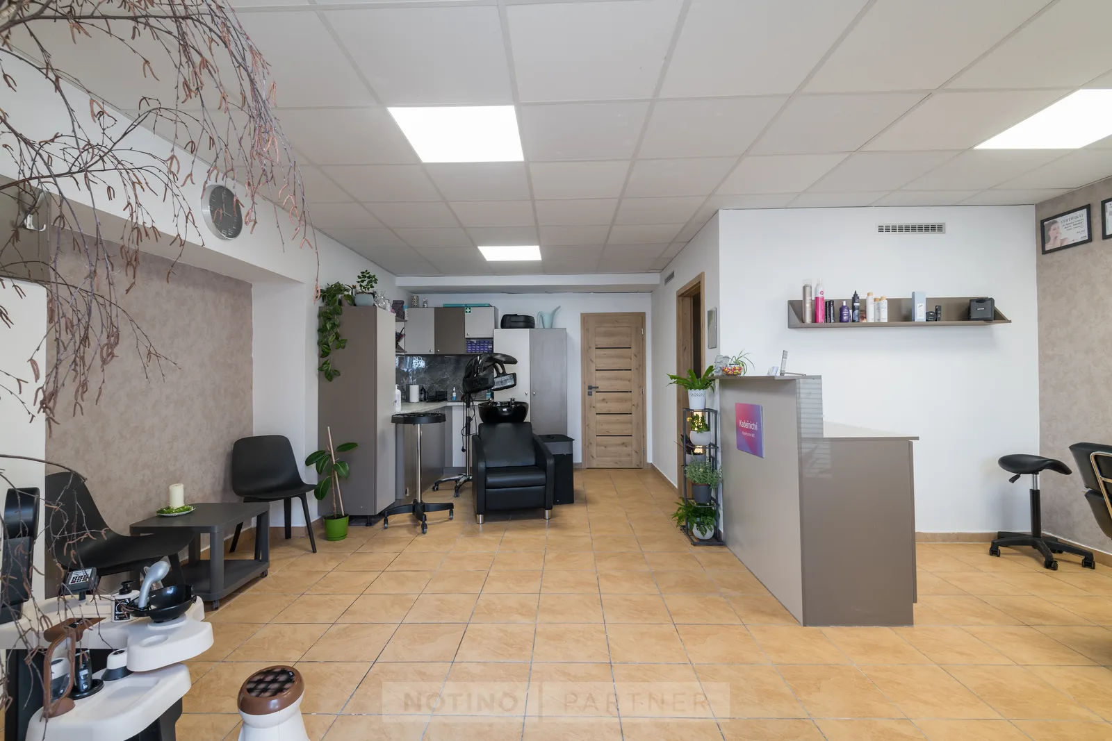 Kadeřnictví MT – interiér salonu