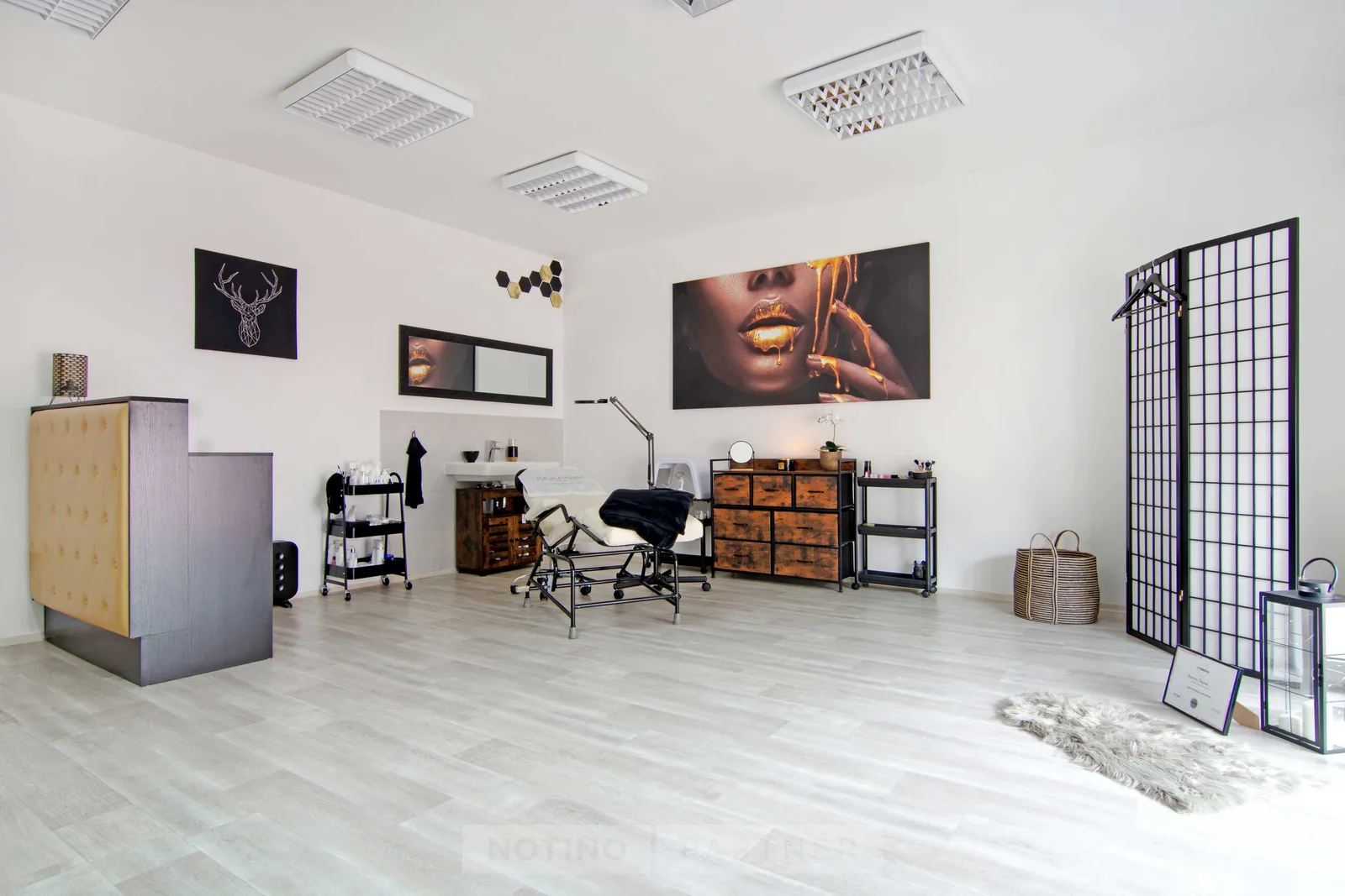 Kosmetické studio-goldbeauty – interiér salonu