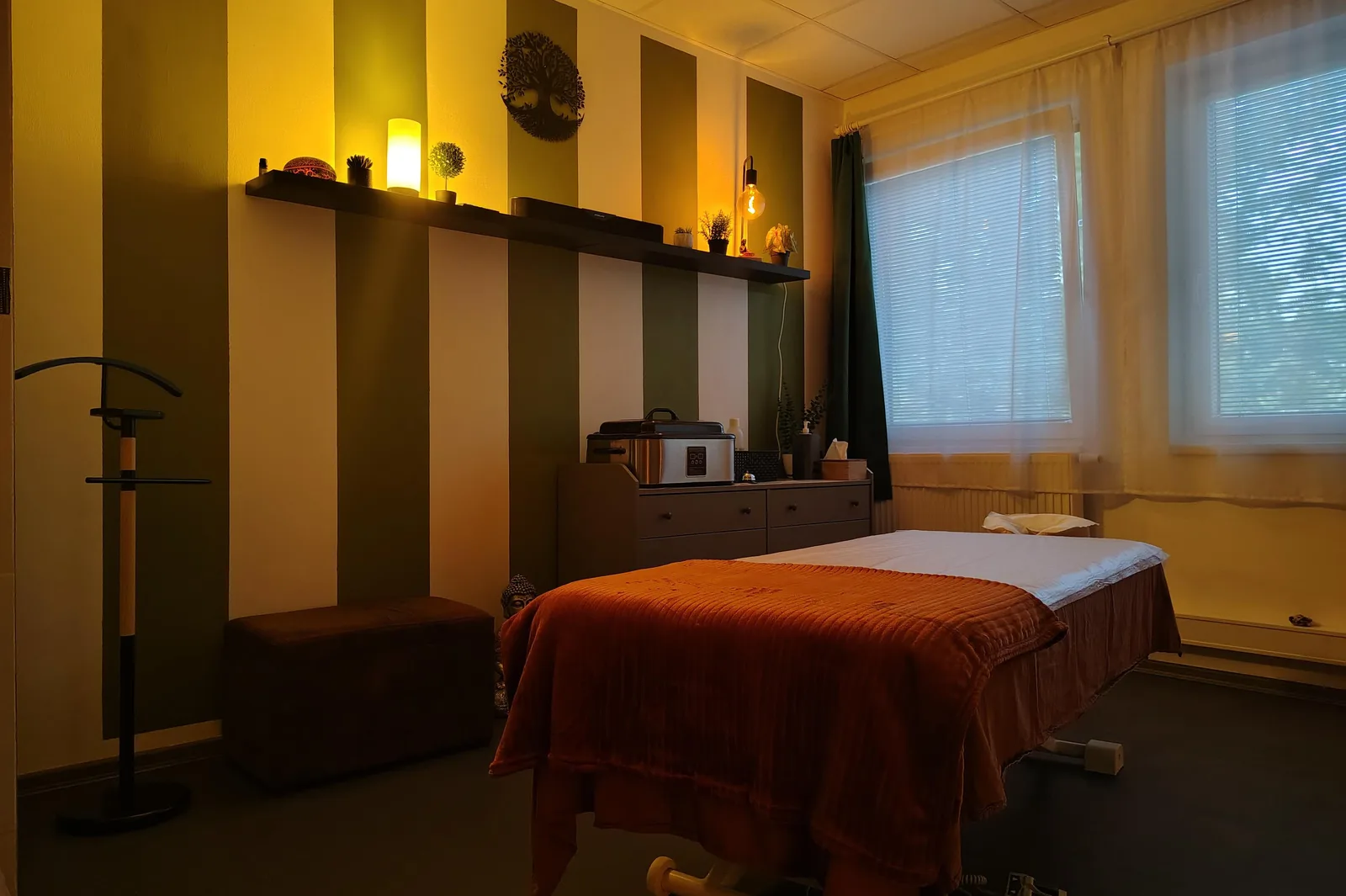 Masážní studio Synchronicity – interiér salonu