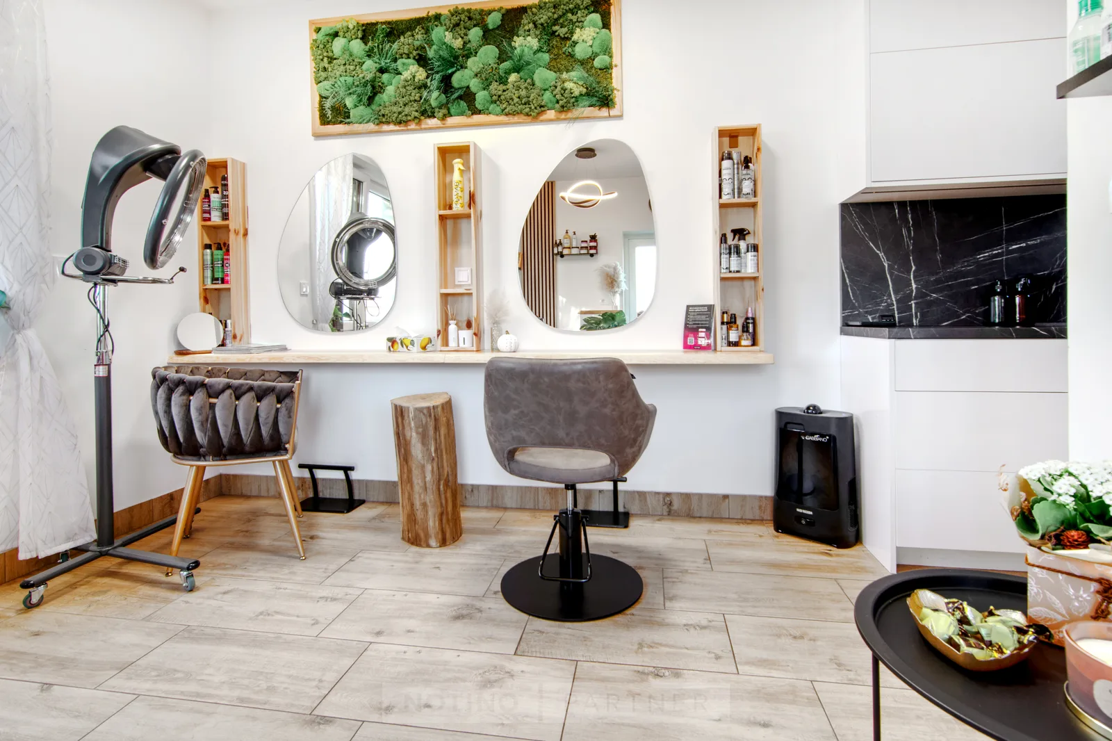 JV hair salon – interiér salonu