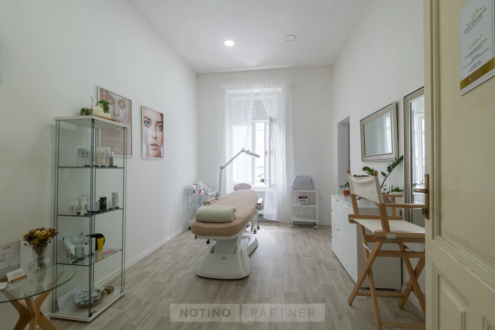 Kosmetický salón Aneta Chlebková – interiér salonu