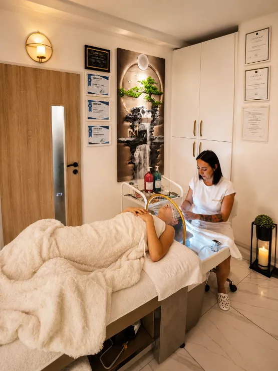 Sezónní ošetření pleti SKINIDENT – ukázka práce, INSTAURA - Beauty salon Písek