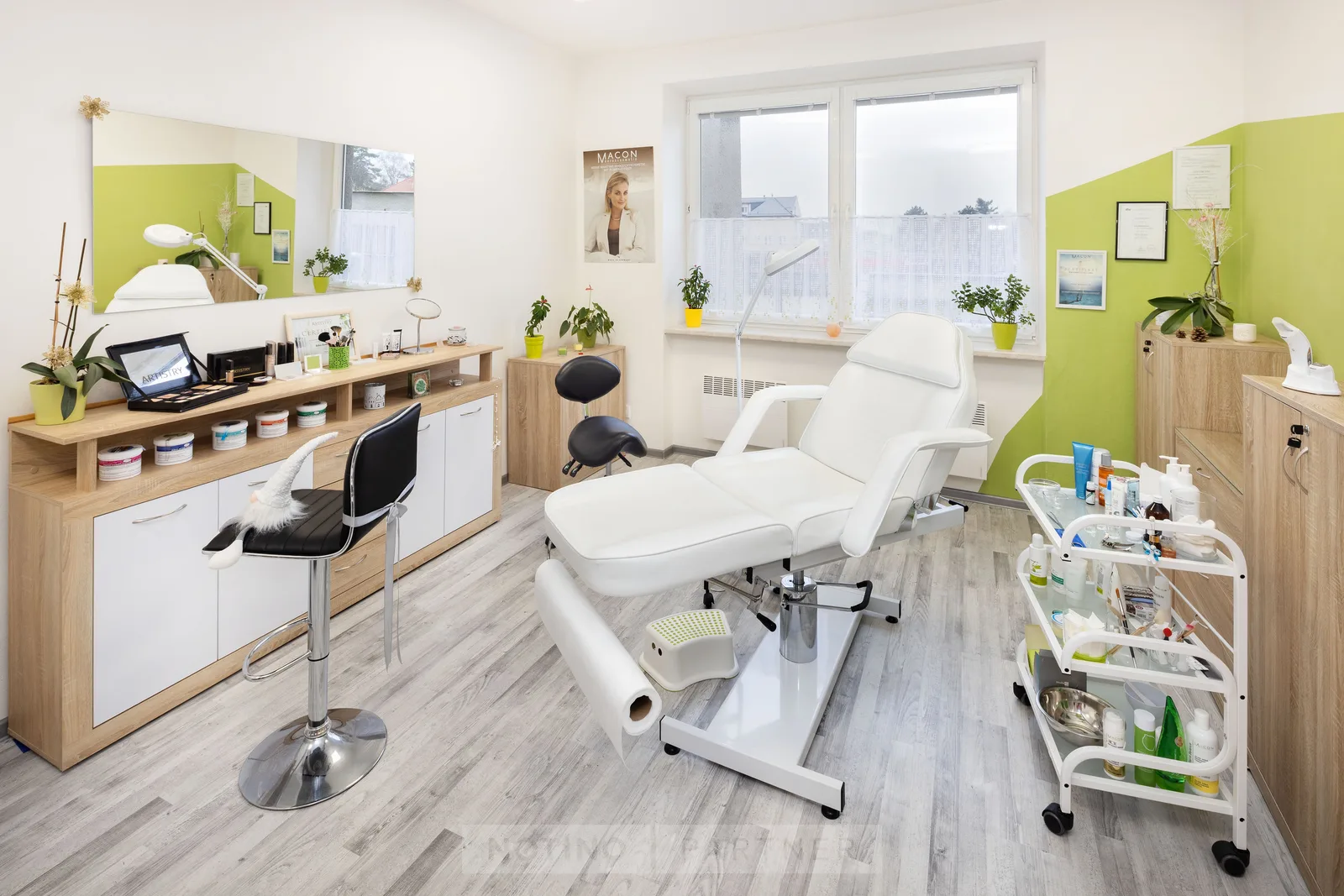 Kosmetický salón Erika – interiér salonu
