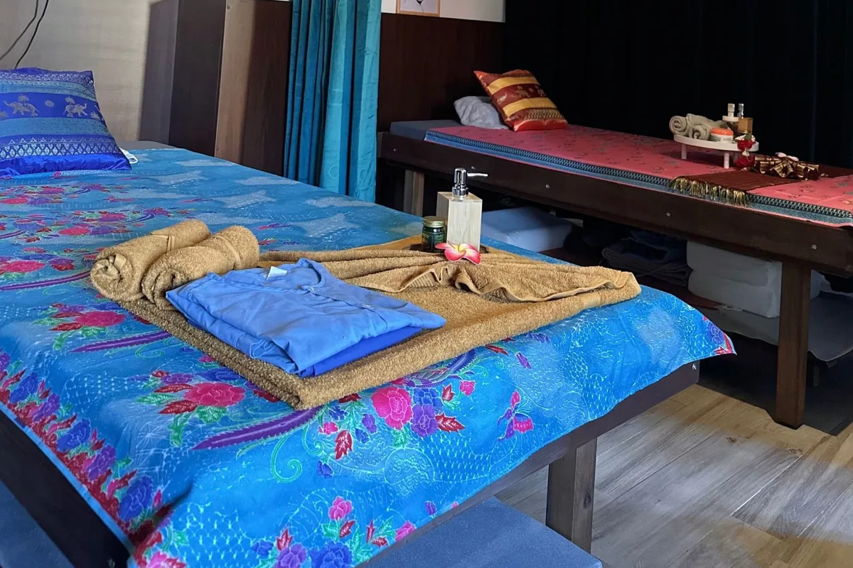 Maliwan Thai massage – interiér salonu