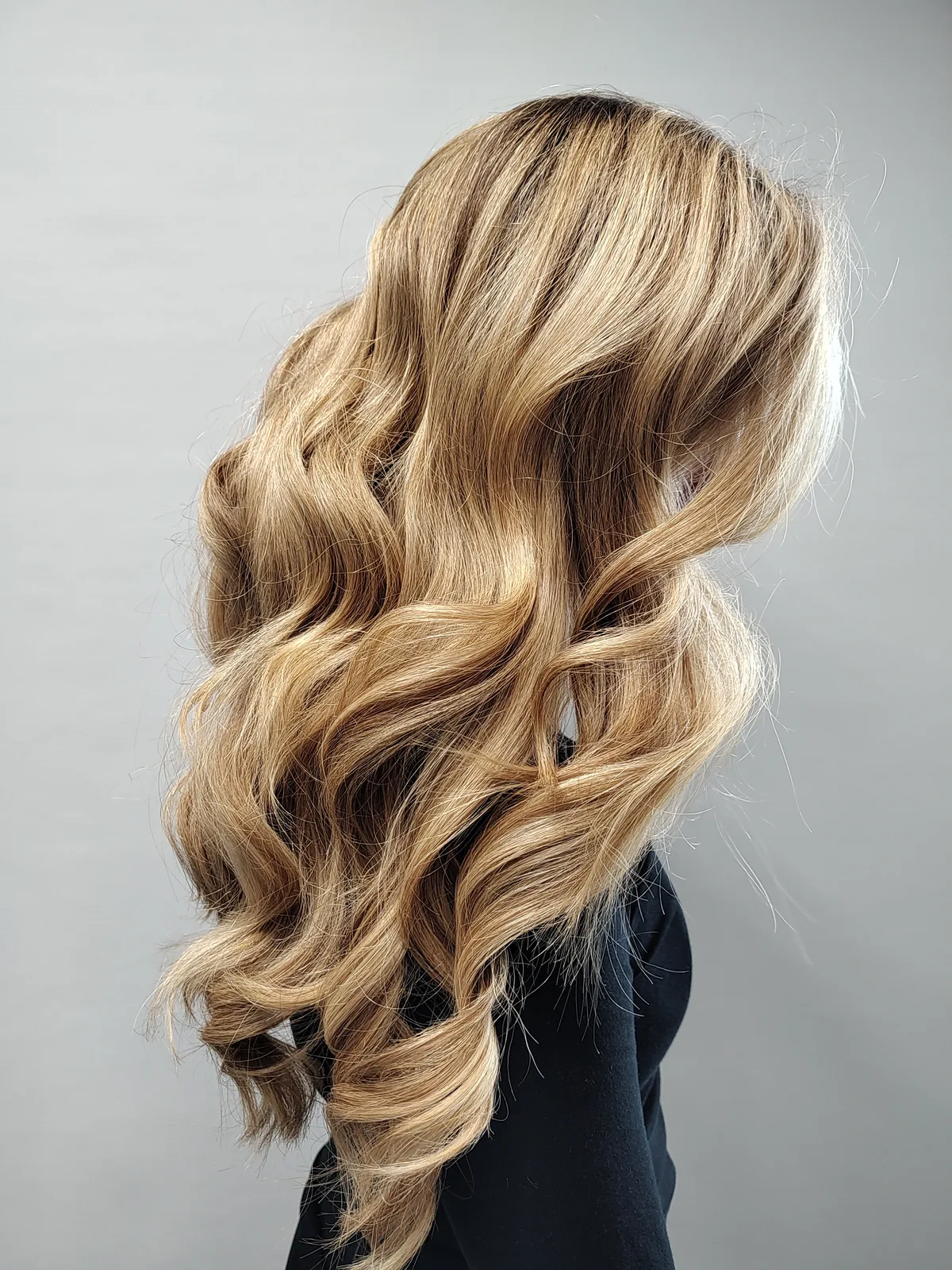 Balayage – ukázka práce, Kadeřnictví Pavla Jordánková