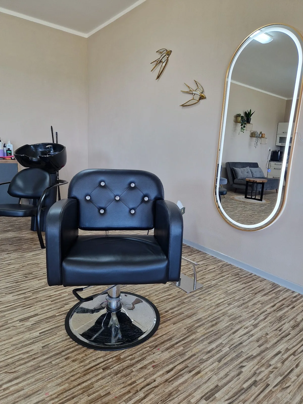 Misskahair&Barber – interiér salonu