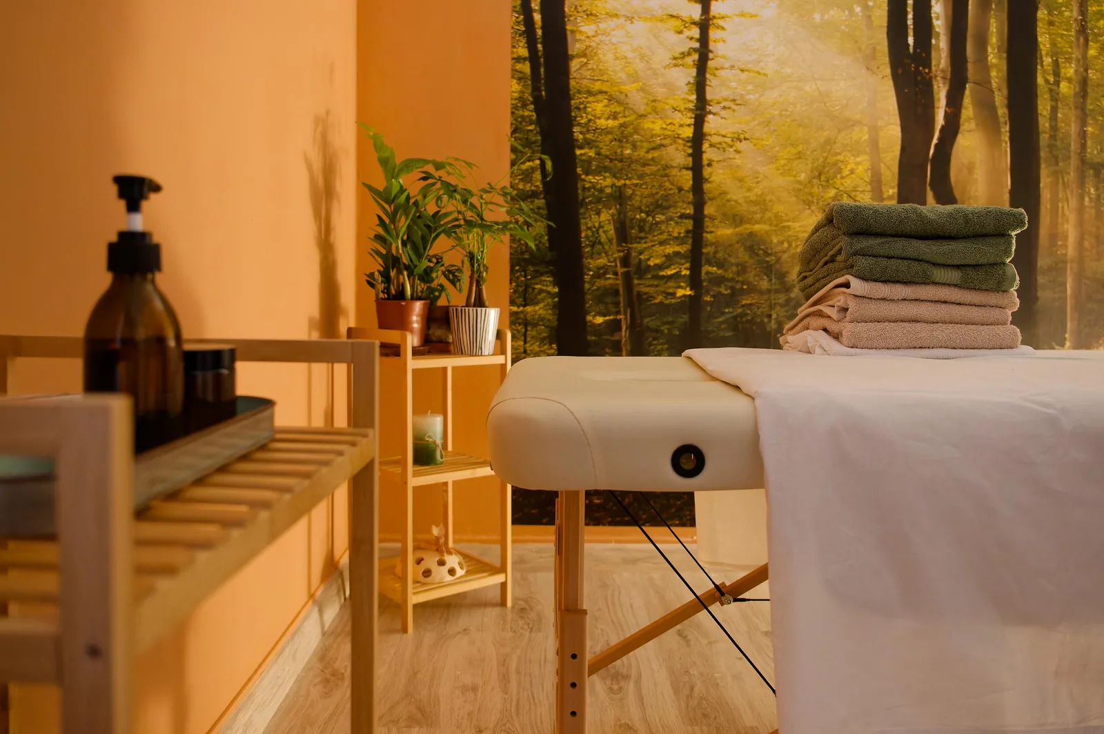 Síla doteku – interiér salonu